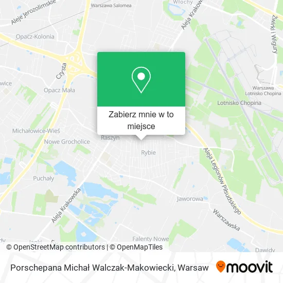 Mapa Porschepana Michał Walczak-Makowiecki