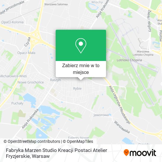 Mapa Fabryka Marzen Studio Kreacji Postaci Atelier Fryzjerskie