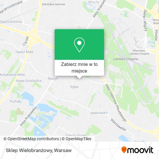 Mapa Sklep Wielobranżowy