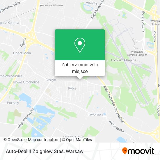 Mapa Auto-Deal II Zbigniew Staś