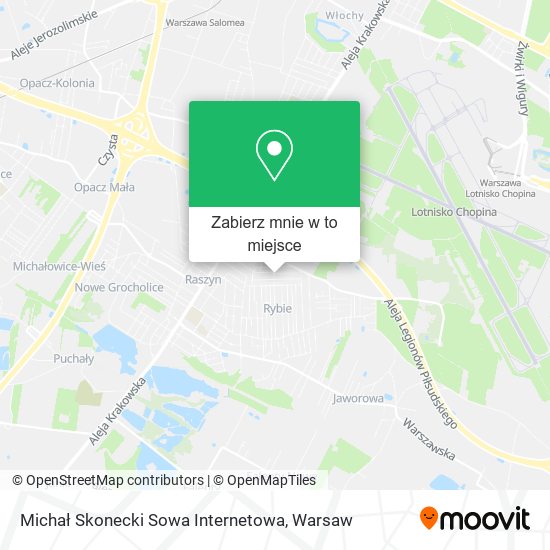 Mapa Michał Skonecki Sowa Internetowa