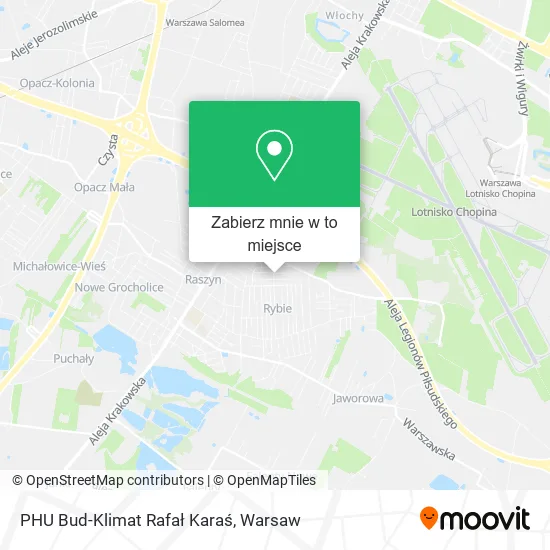 Mapa PHU Bud-Klimat Rafał Karaś