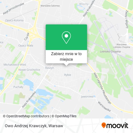 Mapa Owo Andrzej Krawczyk