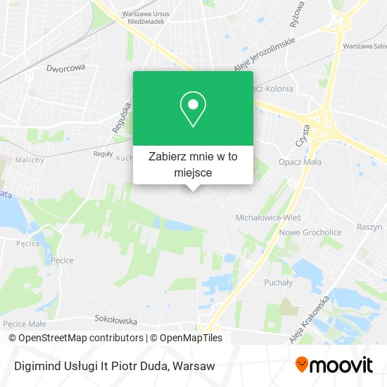 Mapa Digimind Usługi It Piotr Duda