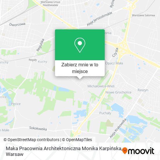 Mapa Maka Pracownia Architektoniczna Monika Karpińska