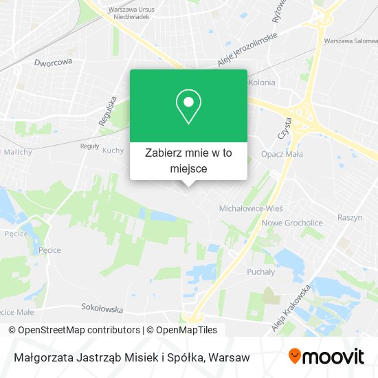 Mapa Małgorzata Jastrząb Misiek i Spółka