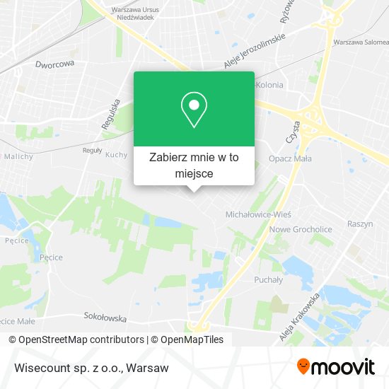Mapa Wisecount sp. z o.o.
