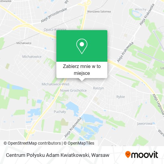 Mapa Centrum Połysku Adam Kwiatkowski