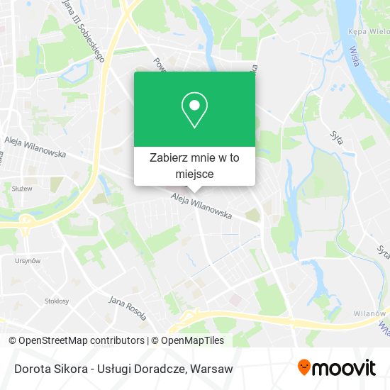 Mapa Dorota Sikora - Usługi Doradcze