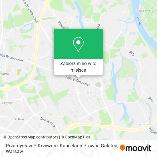 Mapa Przemysław P Krzywosz Kancelaria Prawna Galatea