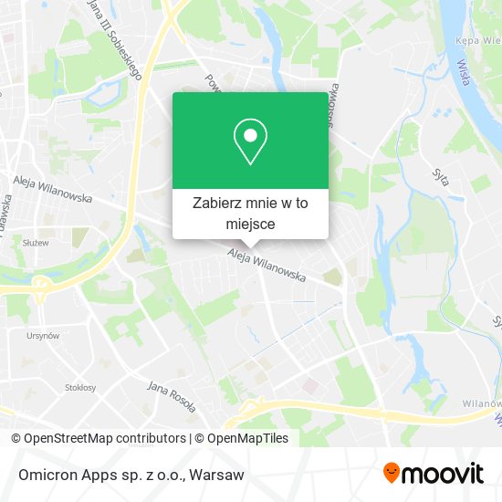 Mapa Omicron Apps sp. z o.o.