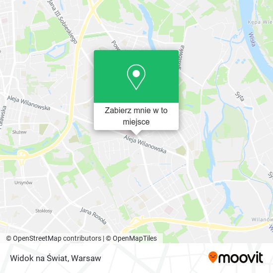 Mapa Widok na Świat