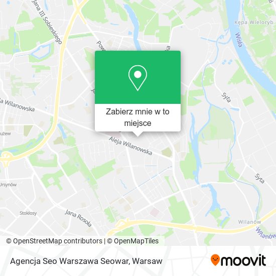 Mapa Agencja Seo Warszawa Seowar