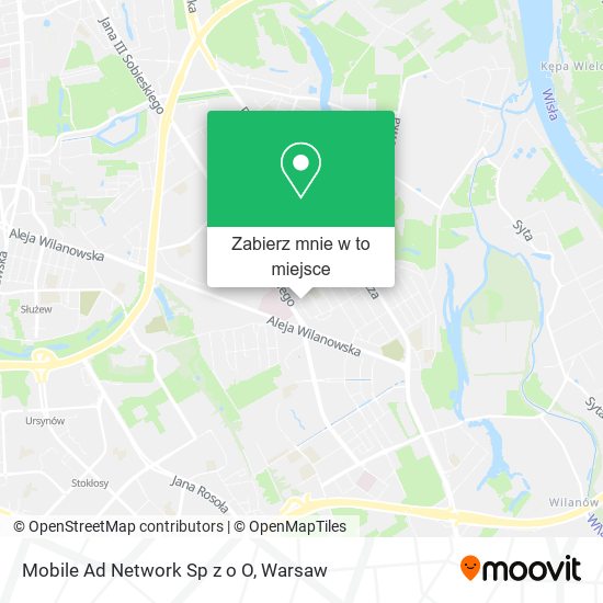 Mapa Mobile Ad Network Sp z o O