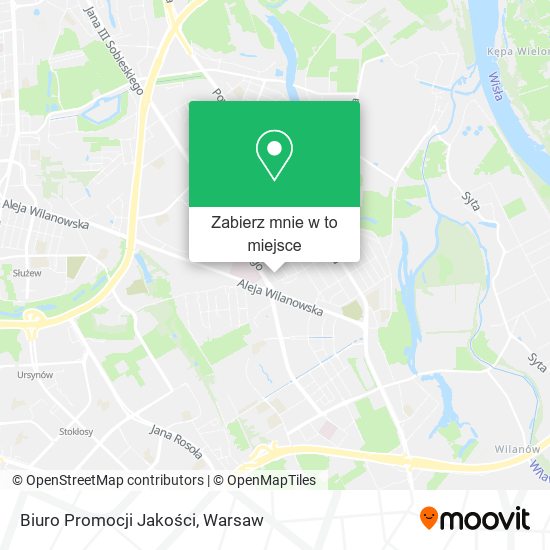 Mapa Biuro Promocji Jakości