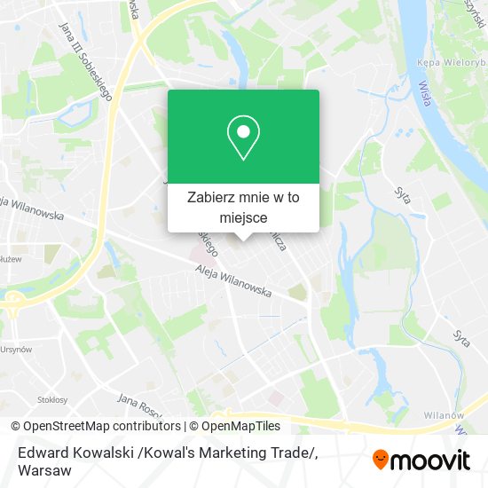 Mapa Edward Kowalski /Kowal's Marketing Trade/