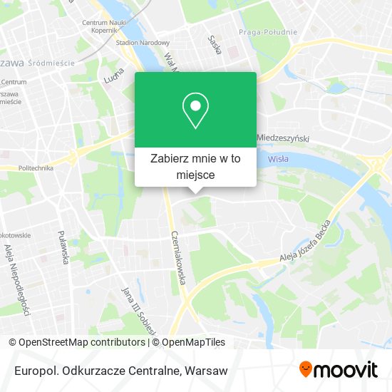 Mapa Europol. Odkurzacze Centralne