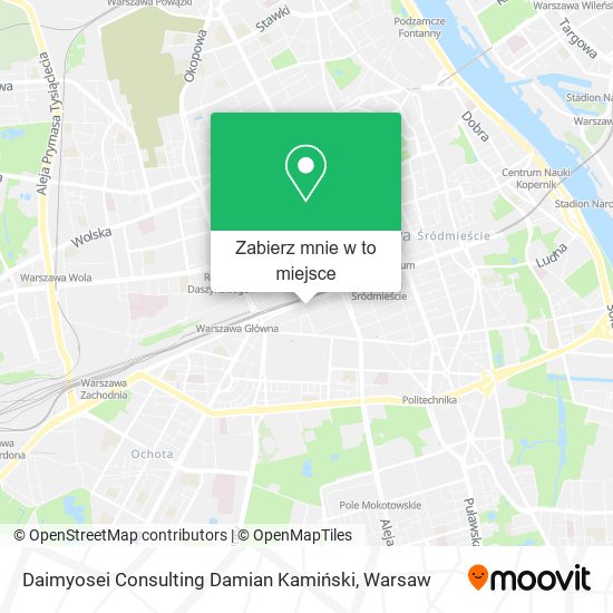 Mapa Daimyosei Consulting Damian Kamiński