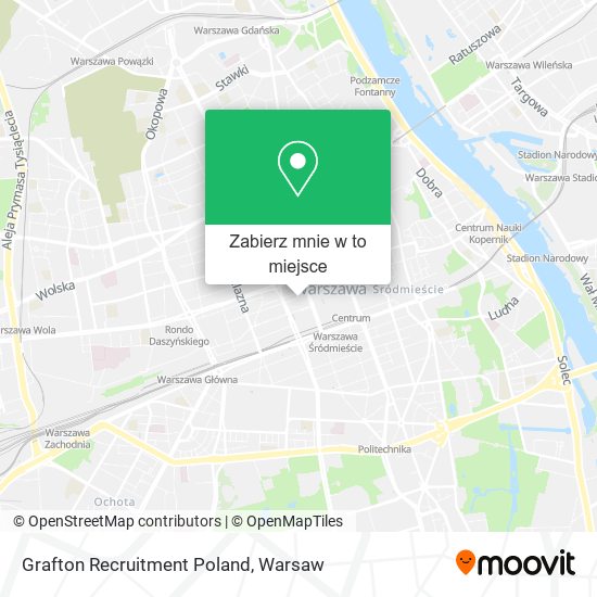 Mapa Grafton Recruitment Poland