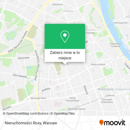 Mapa Nieruchomości Roxy