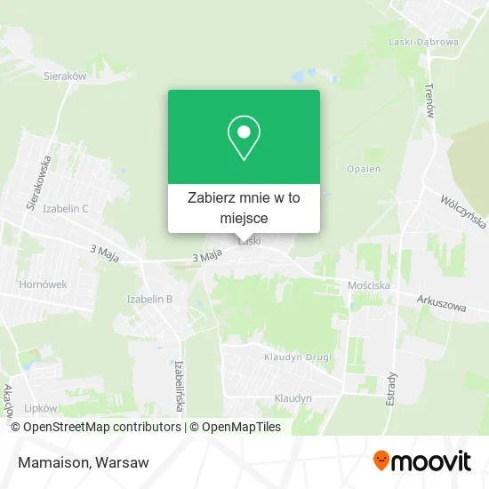 Mapa Mamaison