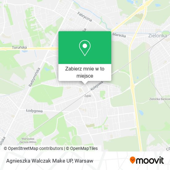 Mapa Agnieszka Walczak Make UP