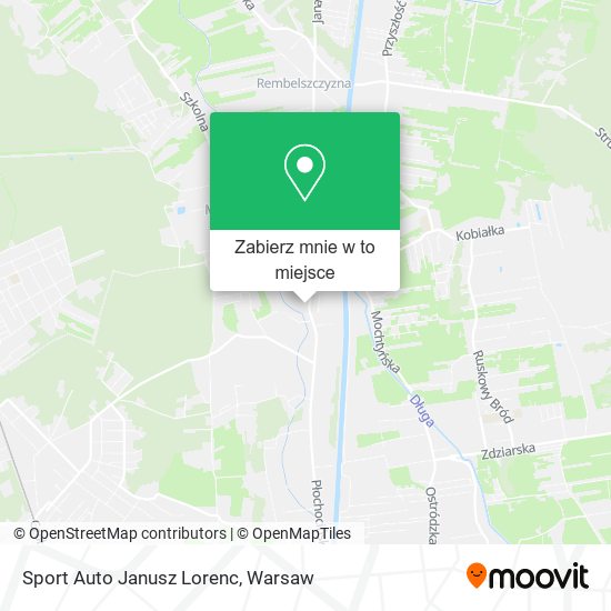 Mapa Sport Auto Janusz Lorenc