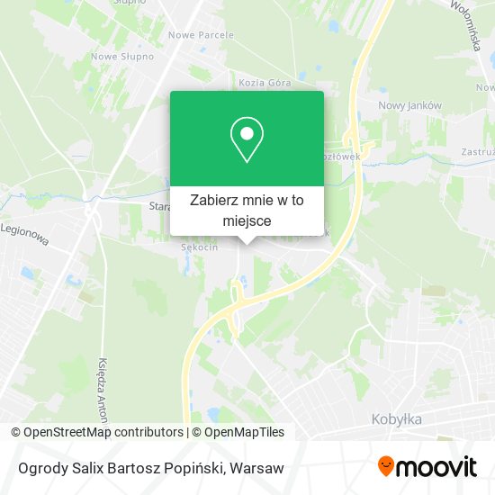 Mapa Ogrody Salix Bartosz Popiński