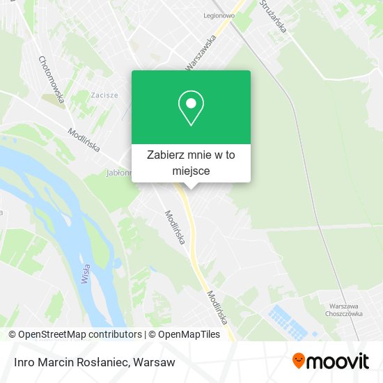 Mapa Inro Marcin Rosłaniec