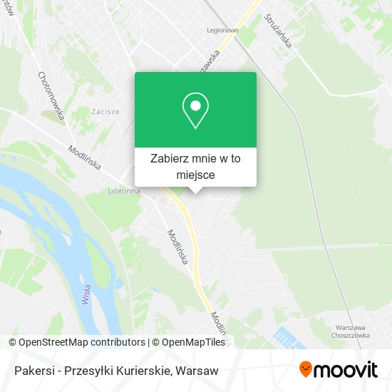 Mapa Pakersi - Przesyłki Kurierskie