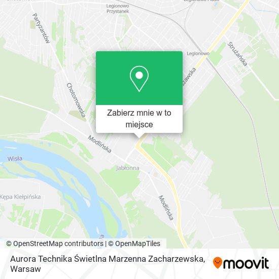 Mapa Aurora Technika Świetlna Marzenna Zacharzewska