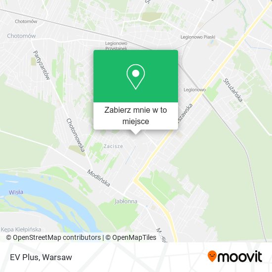 Mapa EV Plus