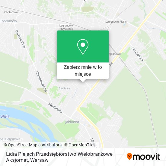 Mapa Lidia Pielach Przedsiębiorstwo Wielobranżowe Aksjomat