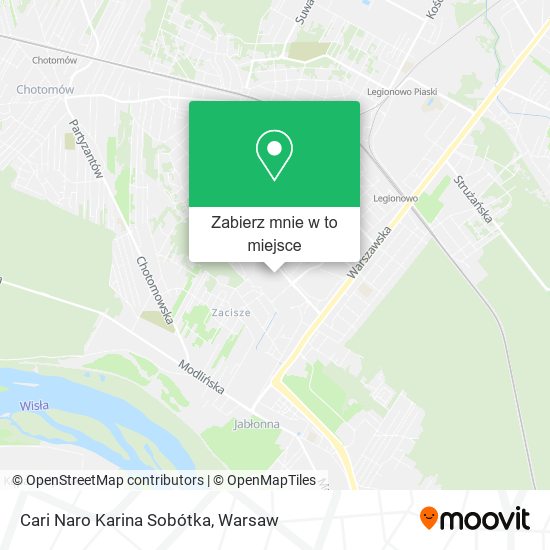 Mapa Cari Naro Karina Sobótka