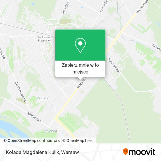 Mapa Kolada Magdalena Kulik