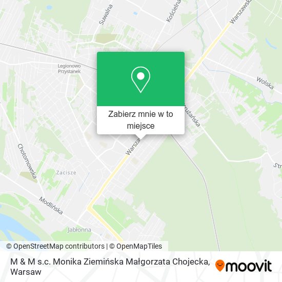 Mapa M & M s.c. Monika Ziemińska Małgorzata Chojecka