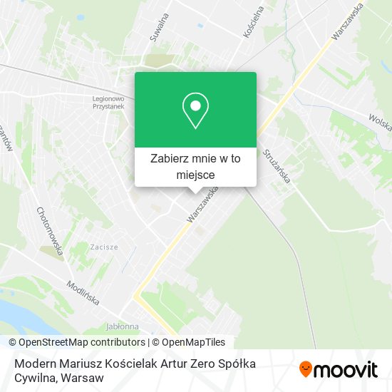 Mapa Modern Mariusz Kościelak Artur Zero Spółka Cywilna