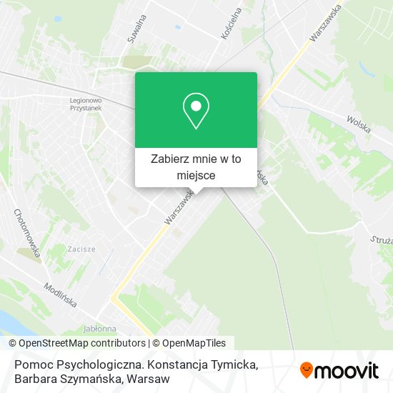 Mapa Pomoc Psychologiczna. Konstancja Tymicka, Barbara Szymańska