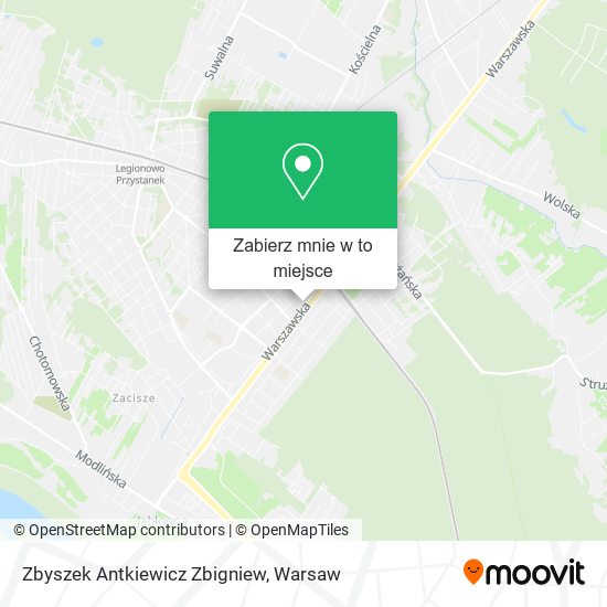 Mapa Zbyszek Antkiewicz Zbigniew