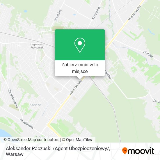 Mapa Aleksander Paczuski /Agent Ubezpieczeniowy/