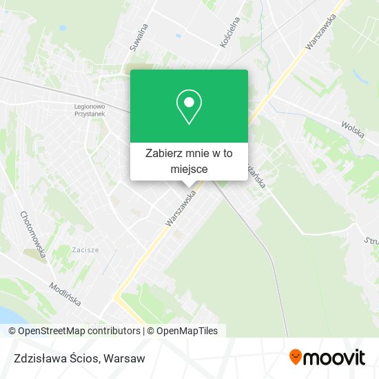 Mapa Zdzisława Ścios