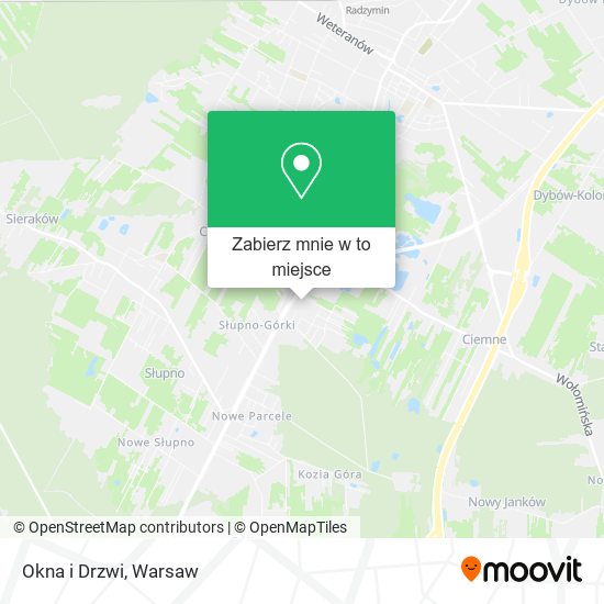 Mapa Okna i Drzwi