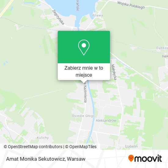 Mapa Amat Monika Sekutowicz