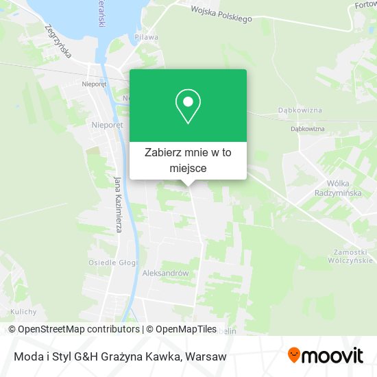 Mapa Moda i Styl G&H Grażyna Kawka