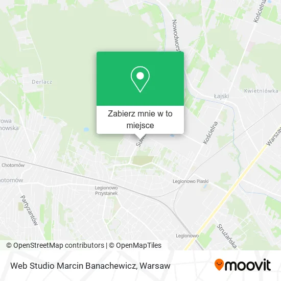 Mapa Web Studio Marcin Banachewicz