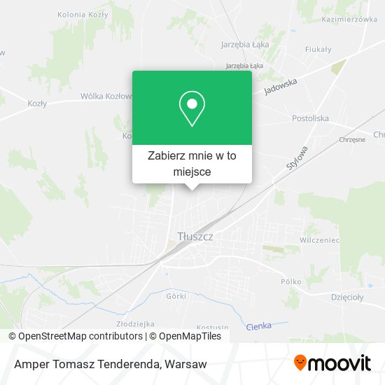 Mapa Amper Tomasz Tenderenda