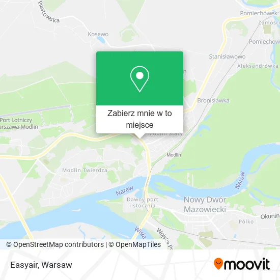Mapa Easyair