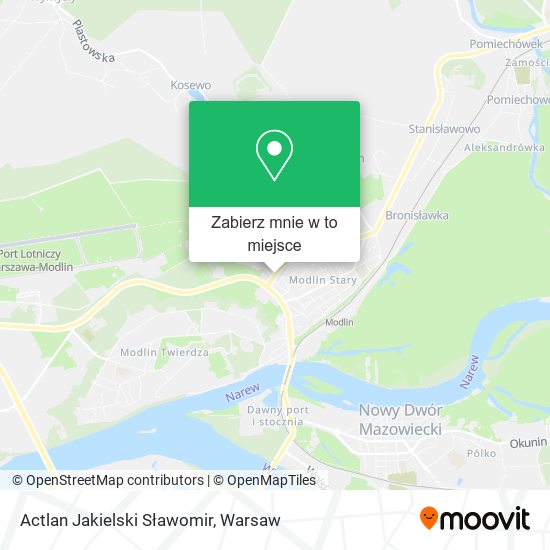 Mapa Actlan Jakielski Sławomir