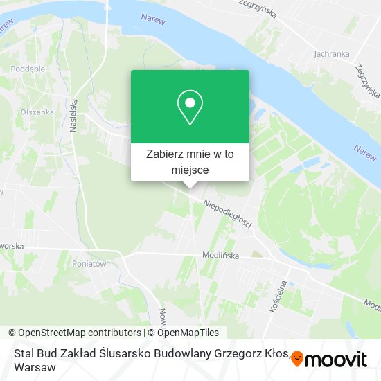 Mapa Stal Bud Zakład Ślusarsko Budowlany Grzegorz Kłos