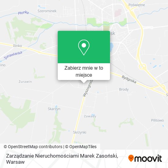 Mapa Zarządzanie Nieruchomościami Marek Zasoński